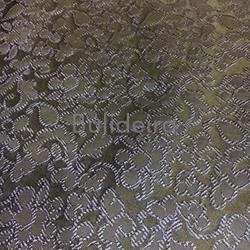 Brocado en fondo negro e debuxo azul 1.40 de ancho - Imaxe 1