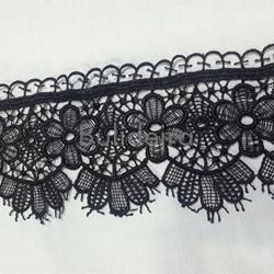 Guipur negro 10 cm ref.87518 - Imaxe 1