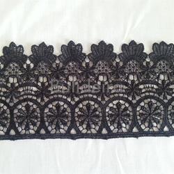 Guipur negro de 8.5 cm referencia B2 - Imaxe 1
