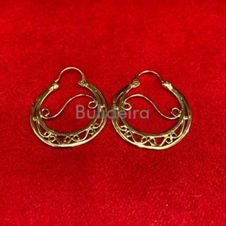 Aro de prata dourada 4052D - Imaxe 1