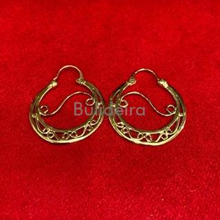 Aro de prata dourada 4053D - Imaxe 1