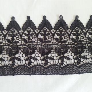 Guipur negro de 10 cm de ancho referencia 411887 - Imaxe 1