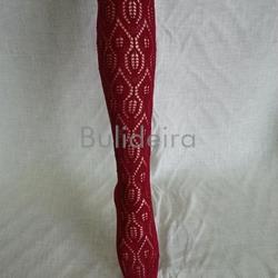 Media calada alta en granate - Imaxe 1