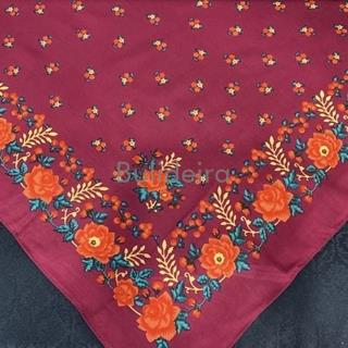 Pano de 90x90 granate - Imaxe 1