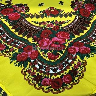 Pano de poliester de 120x120 en amarillo - Imaxe 1