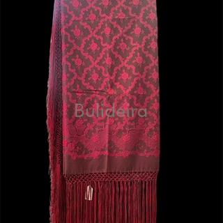 Pano de raión de 140x140 en fucsia - Imaxe 1