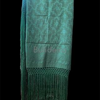 Pano de raión de 140x140 en verde oscuro - Imaxe 1