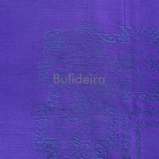 Pano de raión de 90x90 en morado/marino - Imaxe 2