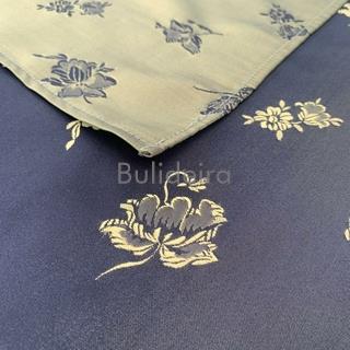 PANO OURO VELLO CON DEBUXO EN NEGRO. - Imaxe 2