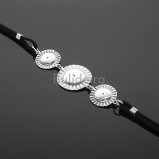 Pulseira en prata triple ferreña - Imaxe 1